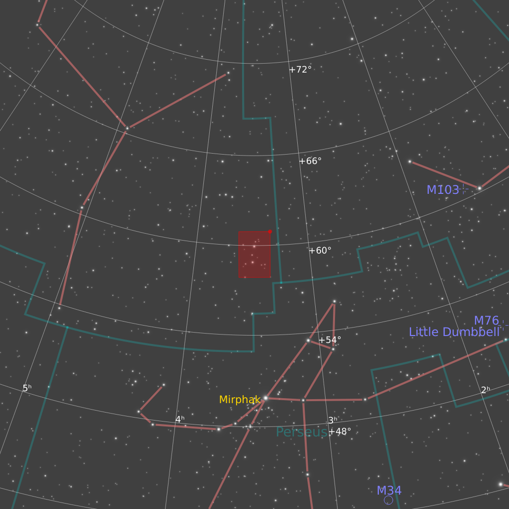 vdB14, vdB15 Finder Chart