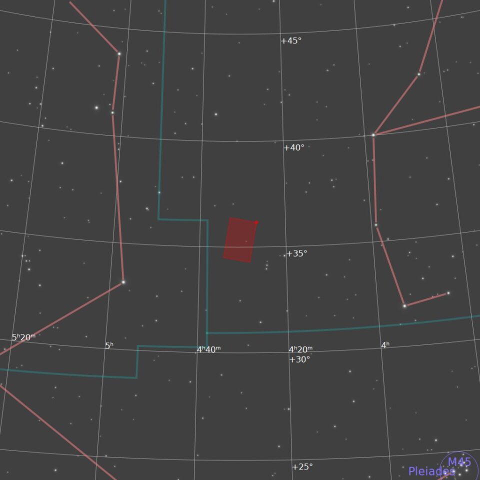 NGC 1579 Finder Chart
