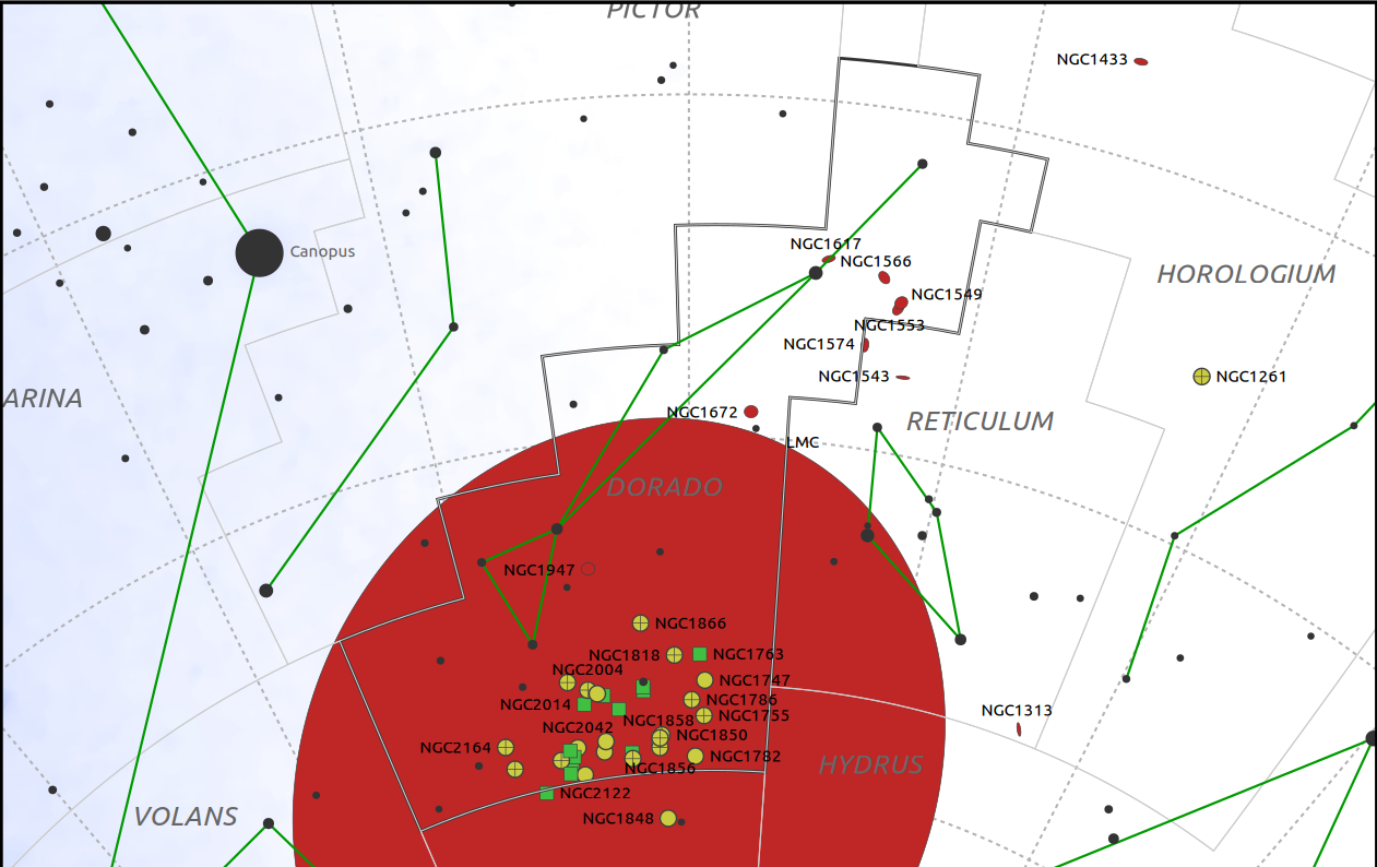 NGC 2004 Finder Chart