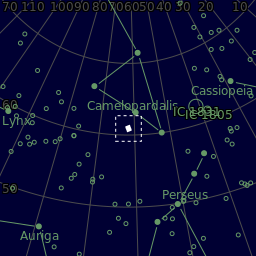 NGC 1501 Finder Chart