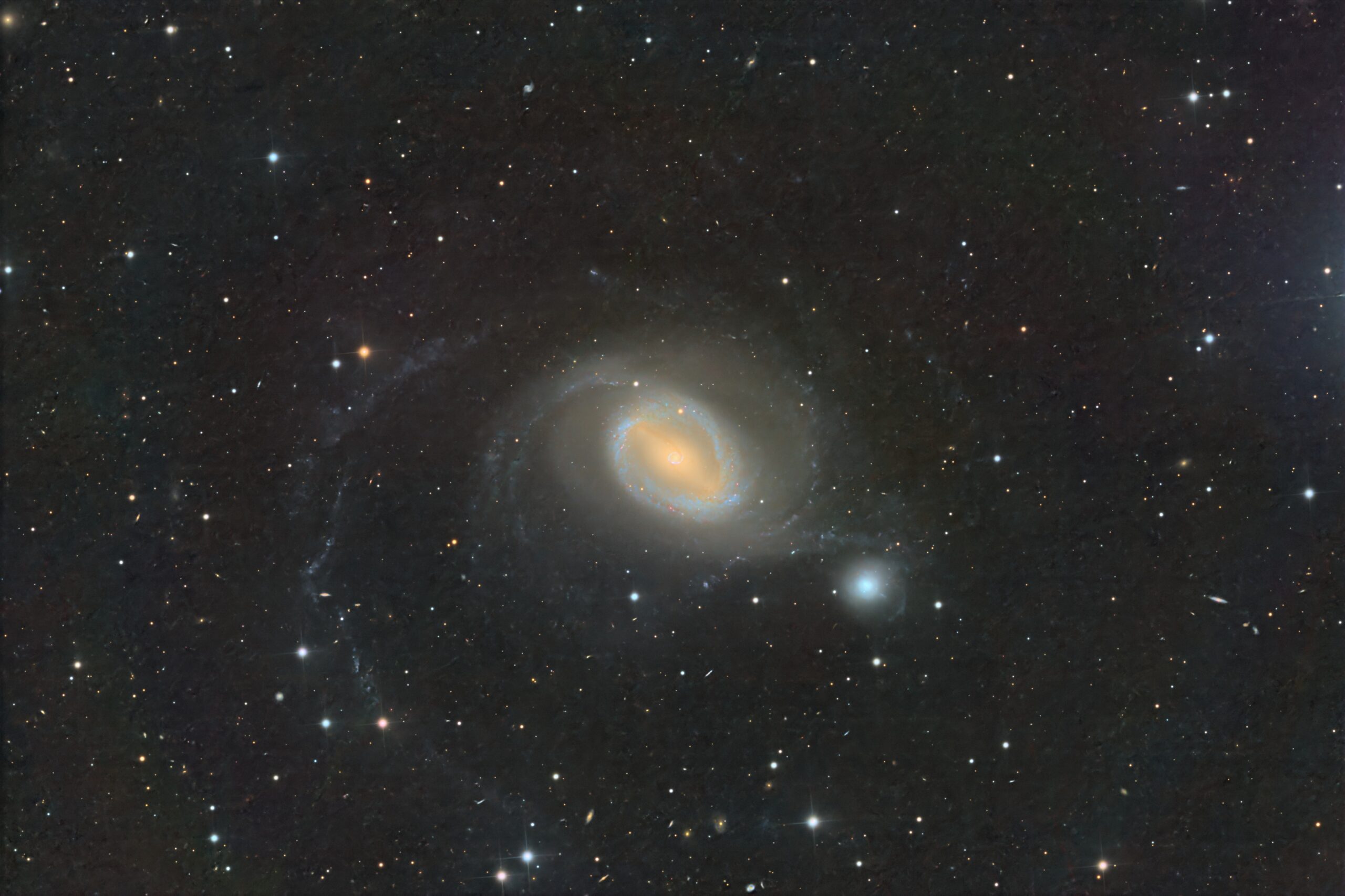 NGC 1512, Telescope Live, Chile, 2024