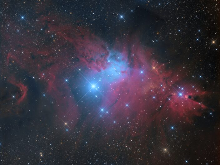 NGC 2264, Telescope Live, Chile, 2020