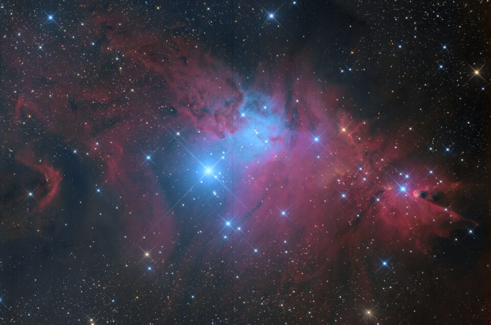 NGC 2264, Telescope Live, Chile, 2020