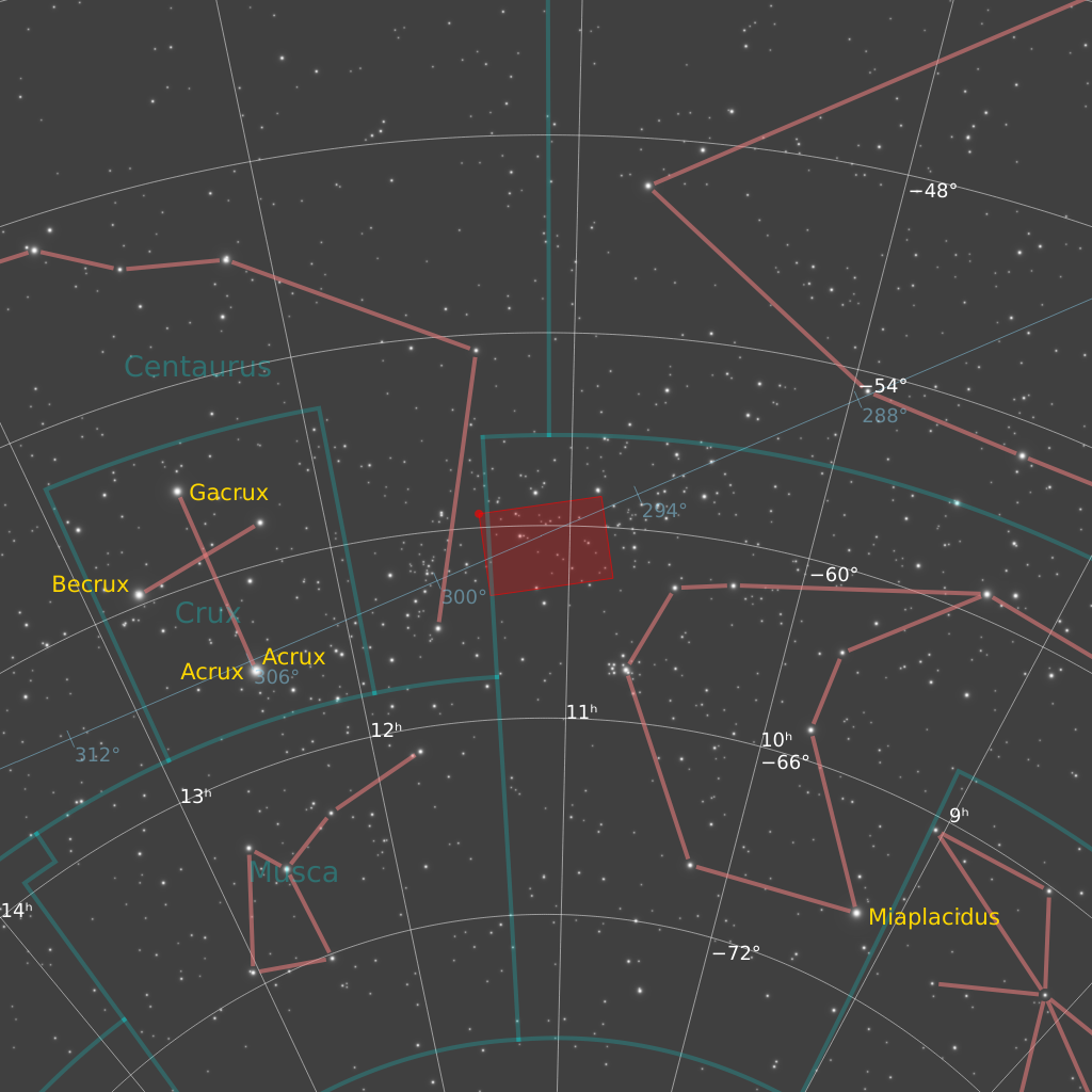 NGC 3572 Finder Chart