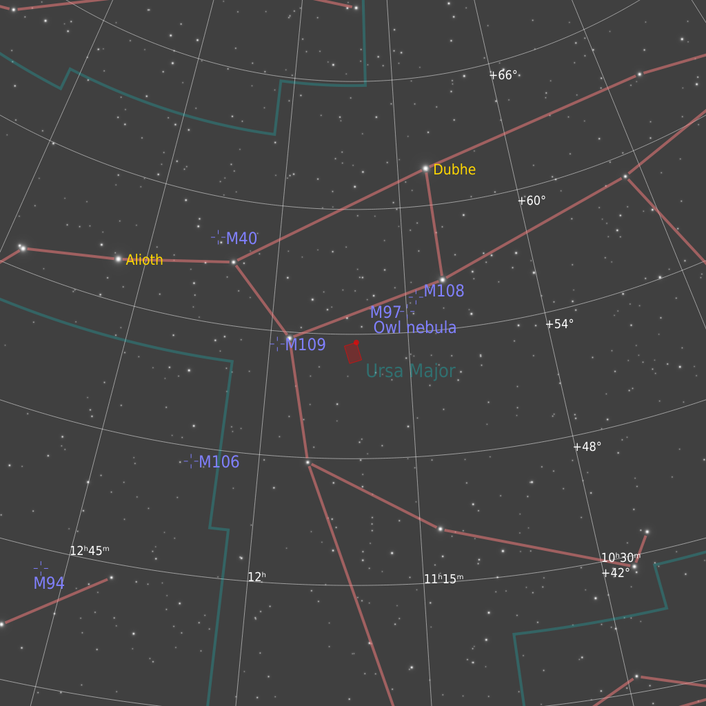 NGC 3718 Finder Chart