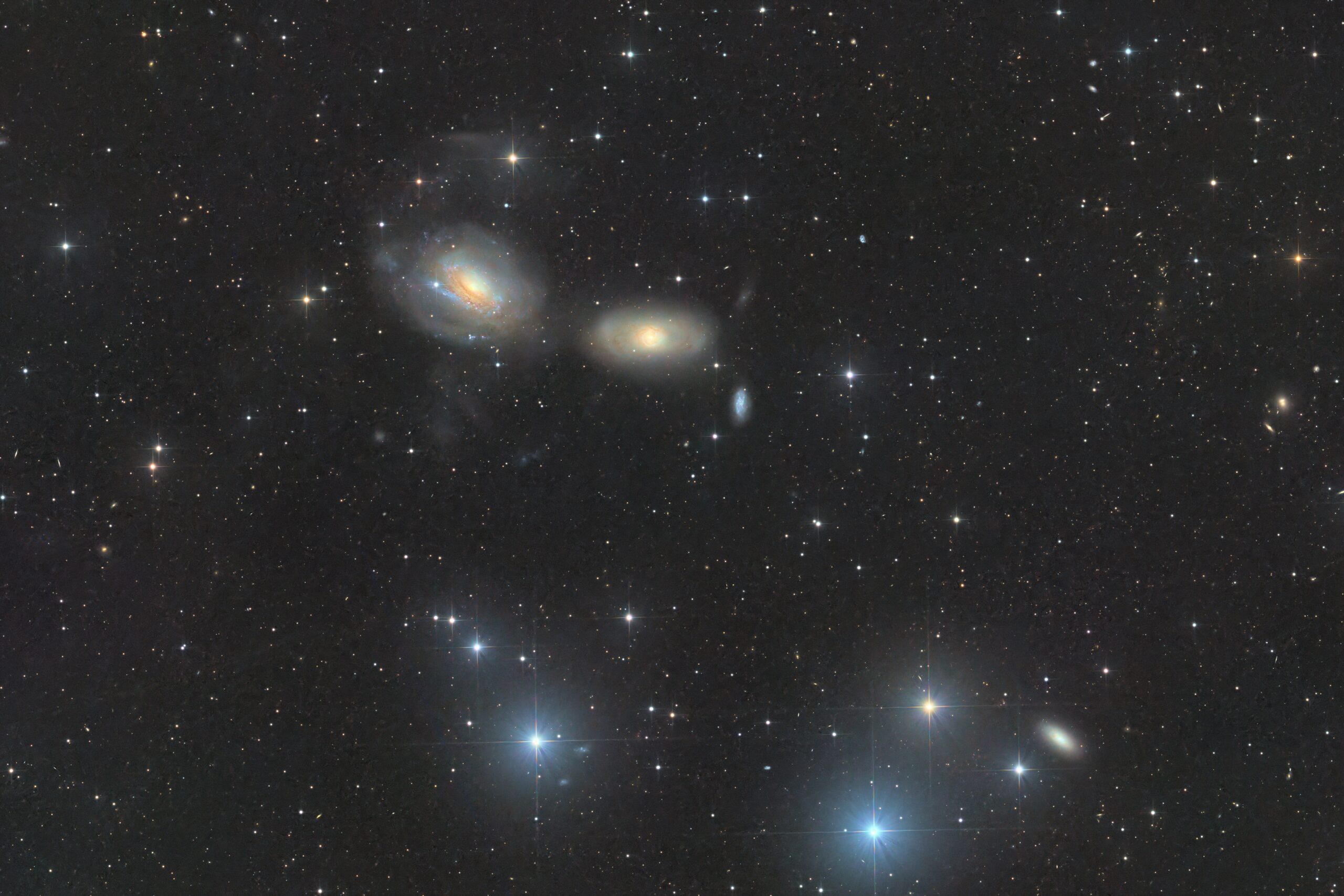 NGC 3166, VdS-Remote, Hakos, 2024