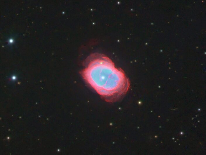 NGC 3132, Telescope Live, Chile, 2021
