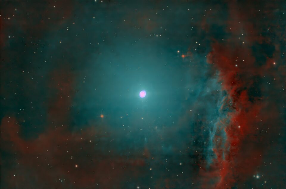 NGC 3242, Telescope Live, Chile, 2024