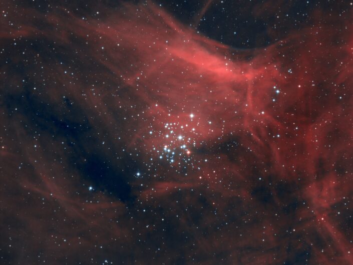 NGC 3293, Telescope Live, Chile, 2021