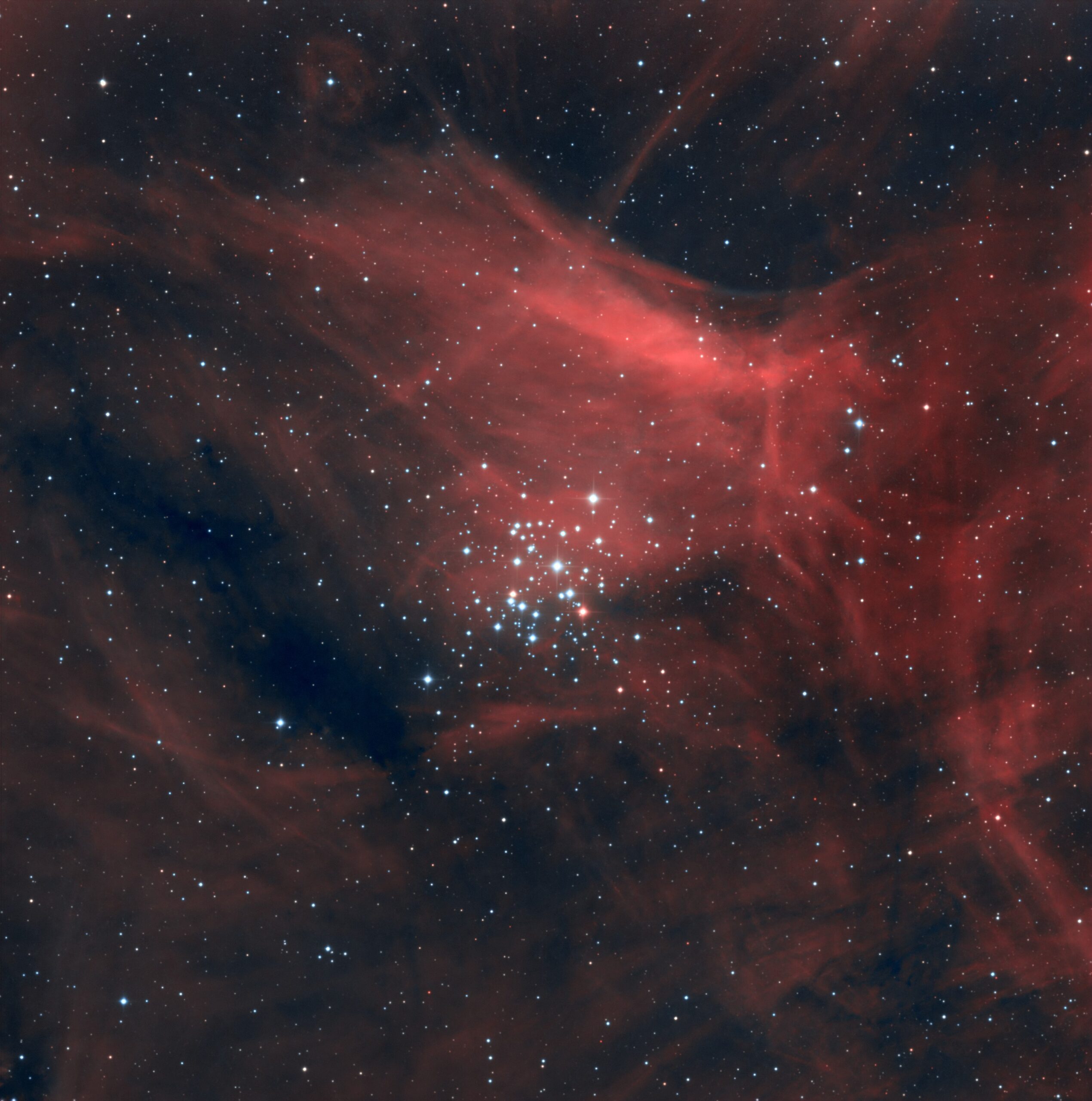 NGC 3293, Telescope Live, Chile, 2021