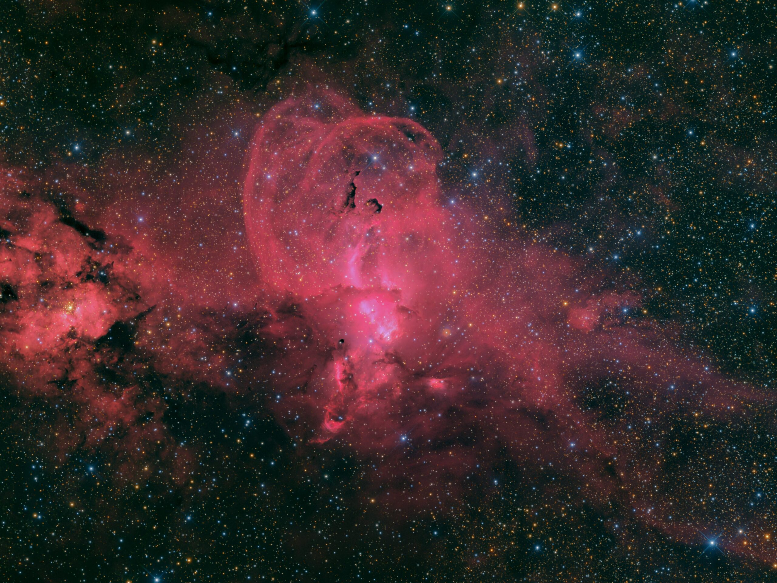 NGC 3576, Tivoli, Namibia, 2015