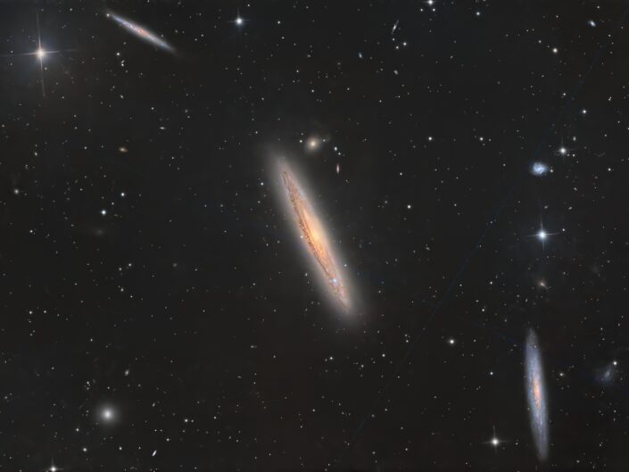 NGC 4216, Telescope Live, Chile, 2024