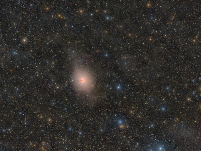 NGC 5128, Telescope Live, Ausstralia, 2024