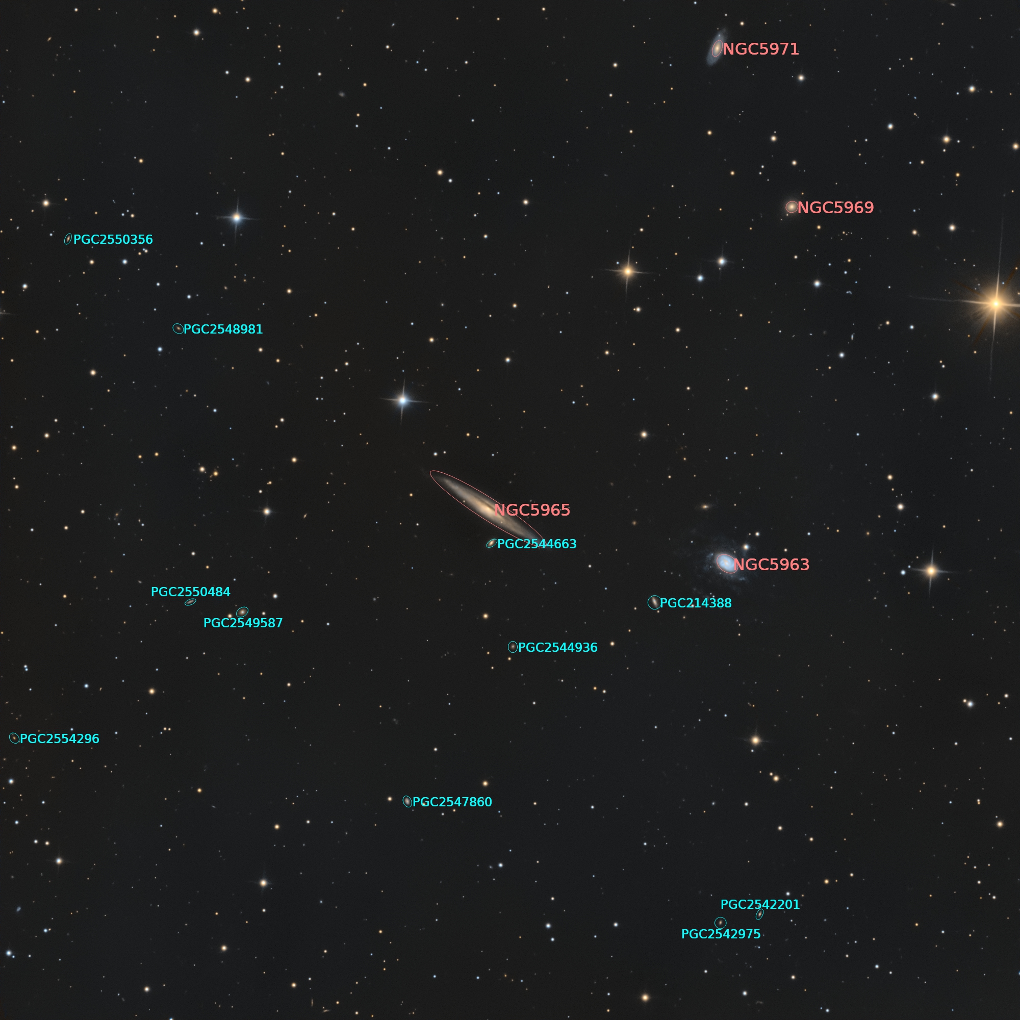 NGC 5965 annotated