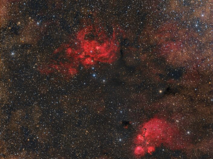 NGC 6334, Tivoli, Namibia, 2015