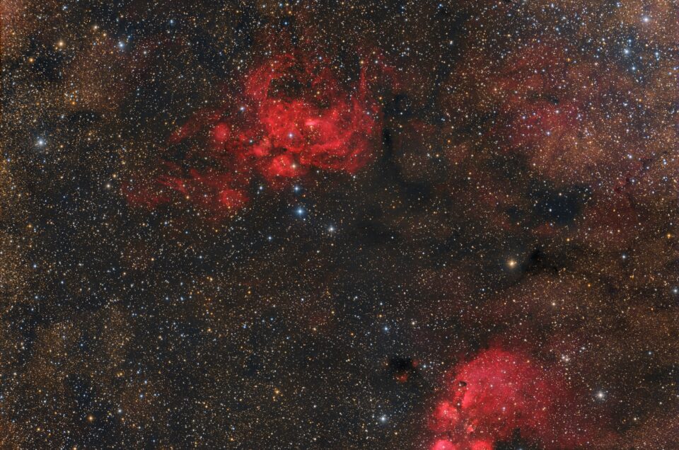 NGC 6334, Tivoli, Namibia, 2015