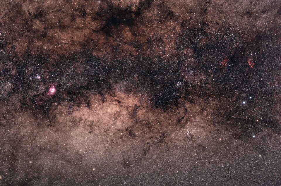 Milky Way in Scorpius, Tivoli, Nambia, 2008