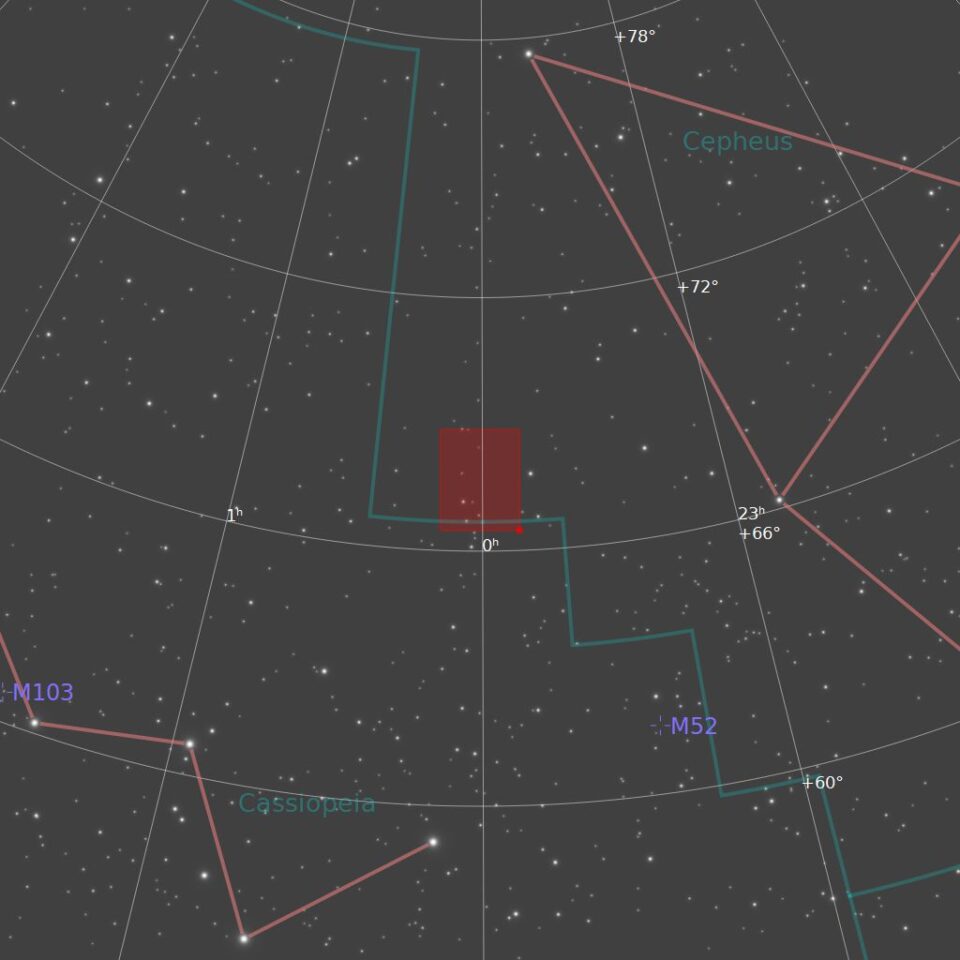 NGC 7822 Finder Chart