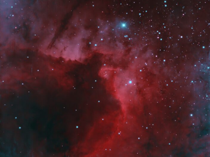 Sh2-155 (HOO), Teescope Live, Spain, 2021