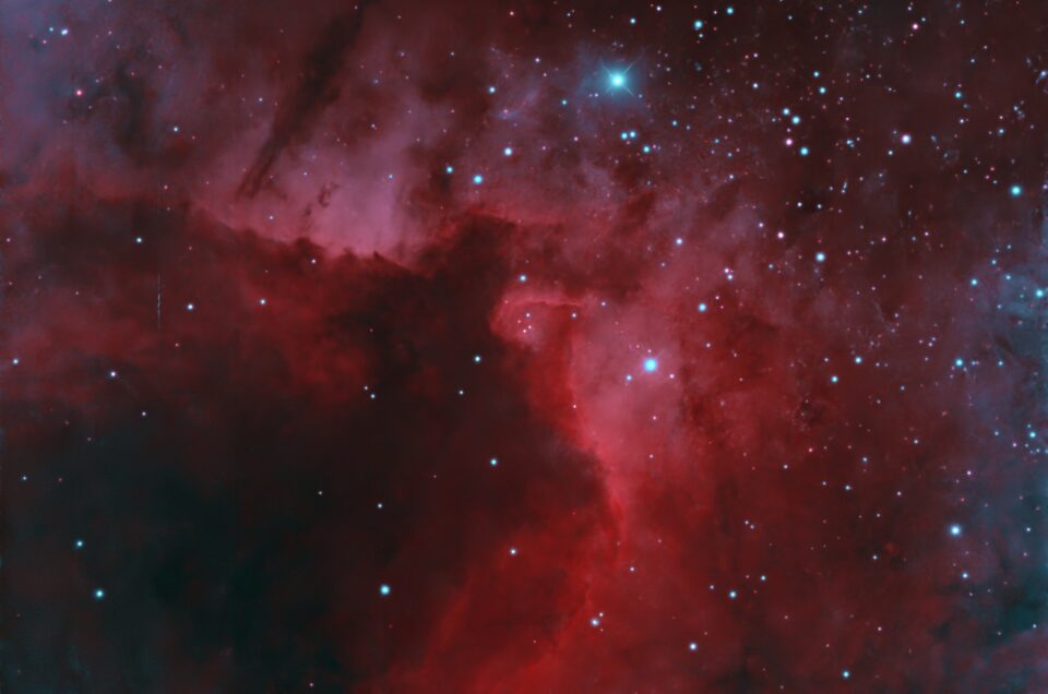 Sh2-155 (HOO), Teescope Live, Spain, 2021