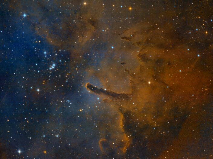 Sh2-86, Telescope Live, Chile, 2023