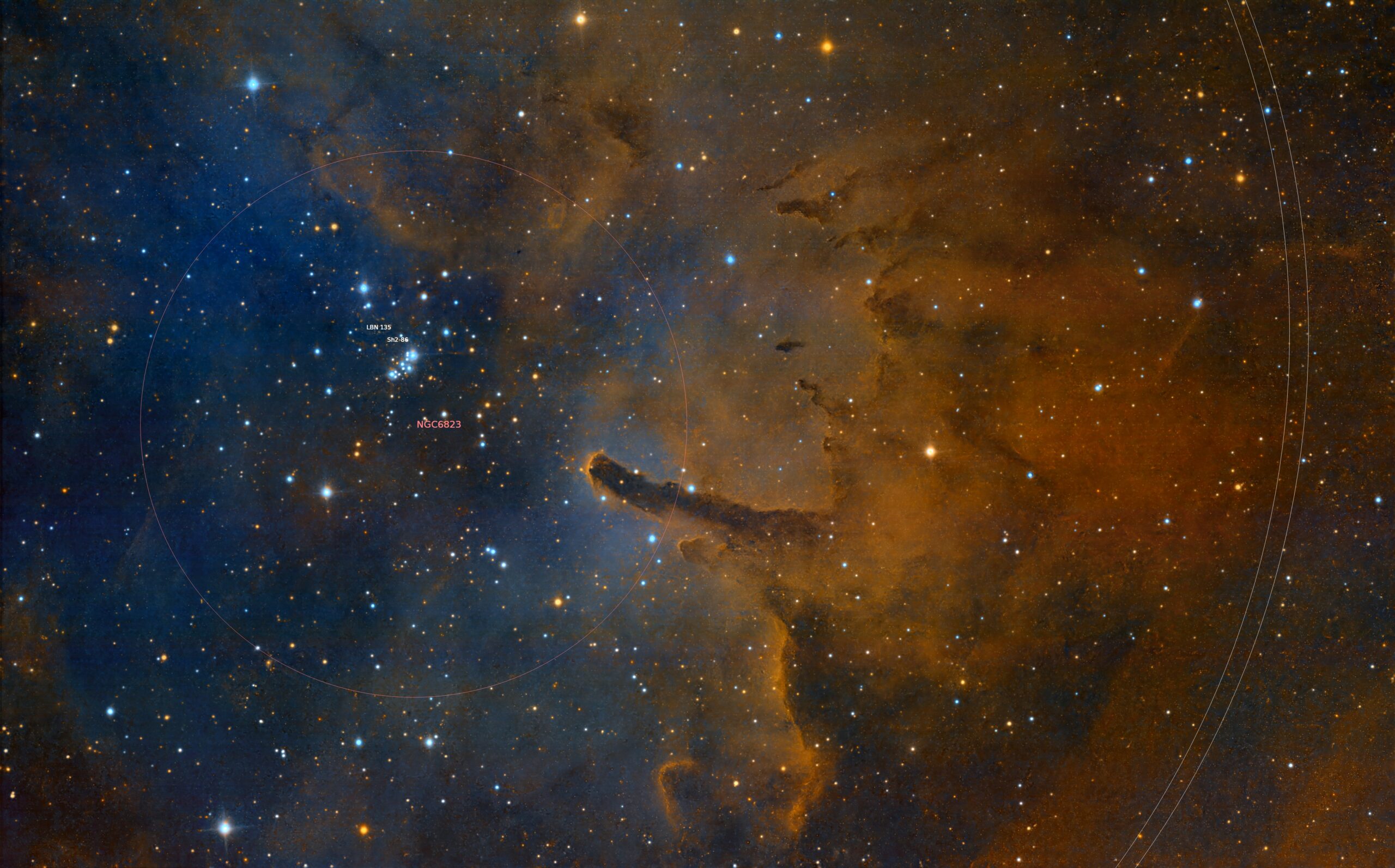 Sh2-86 annotated