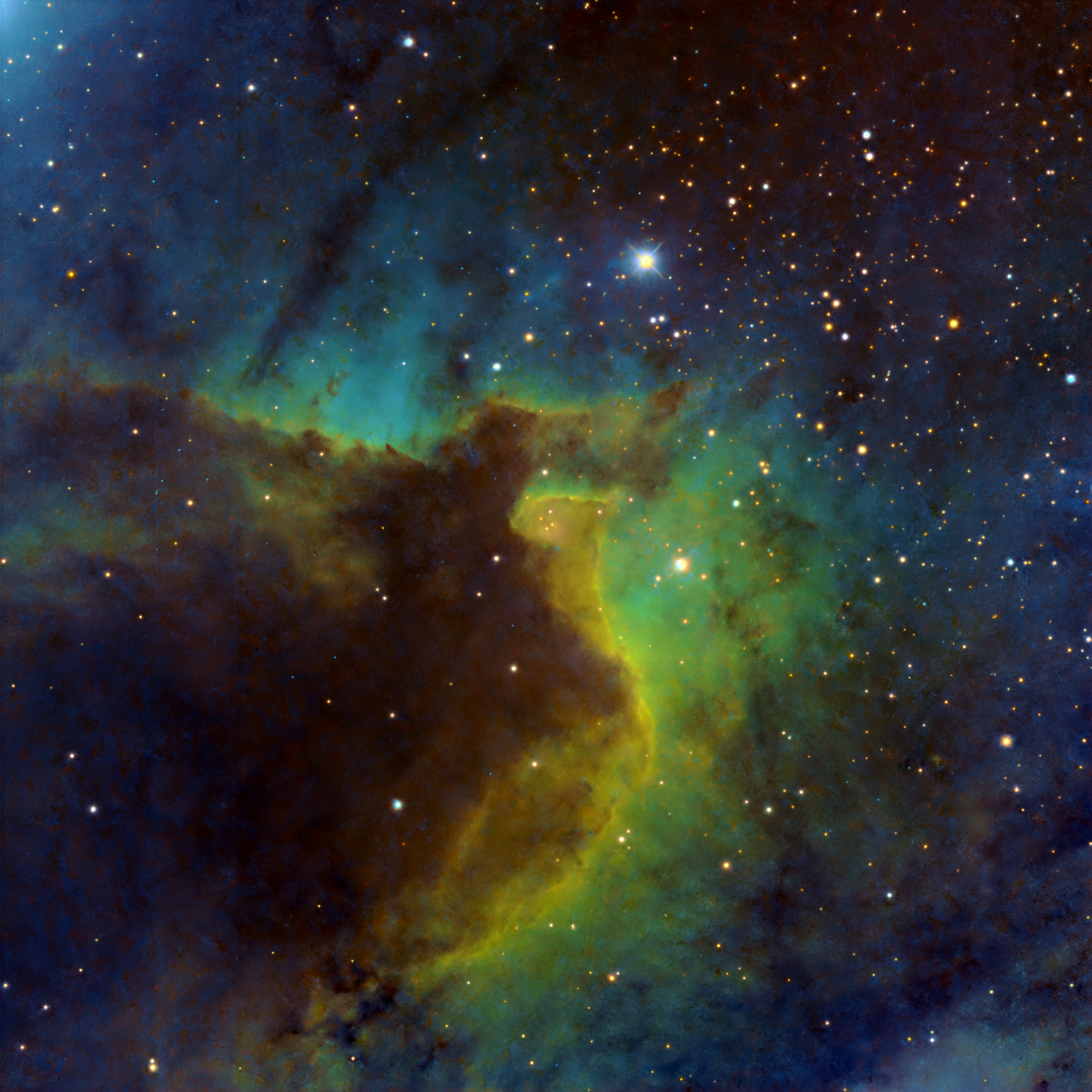 Sh2-155 (HSO), Telescope Live, Spain , 2021