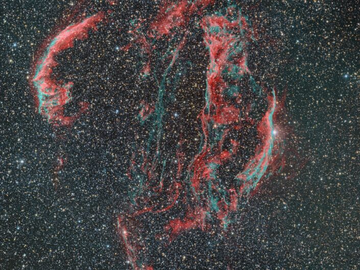 Veil Nebula, Banon, France, 2014