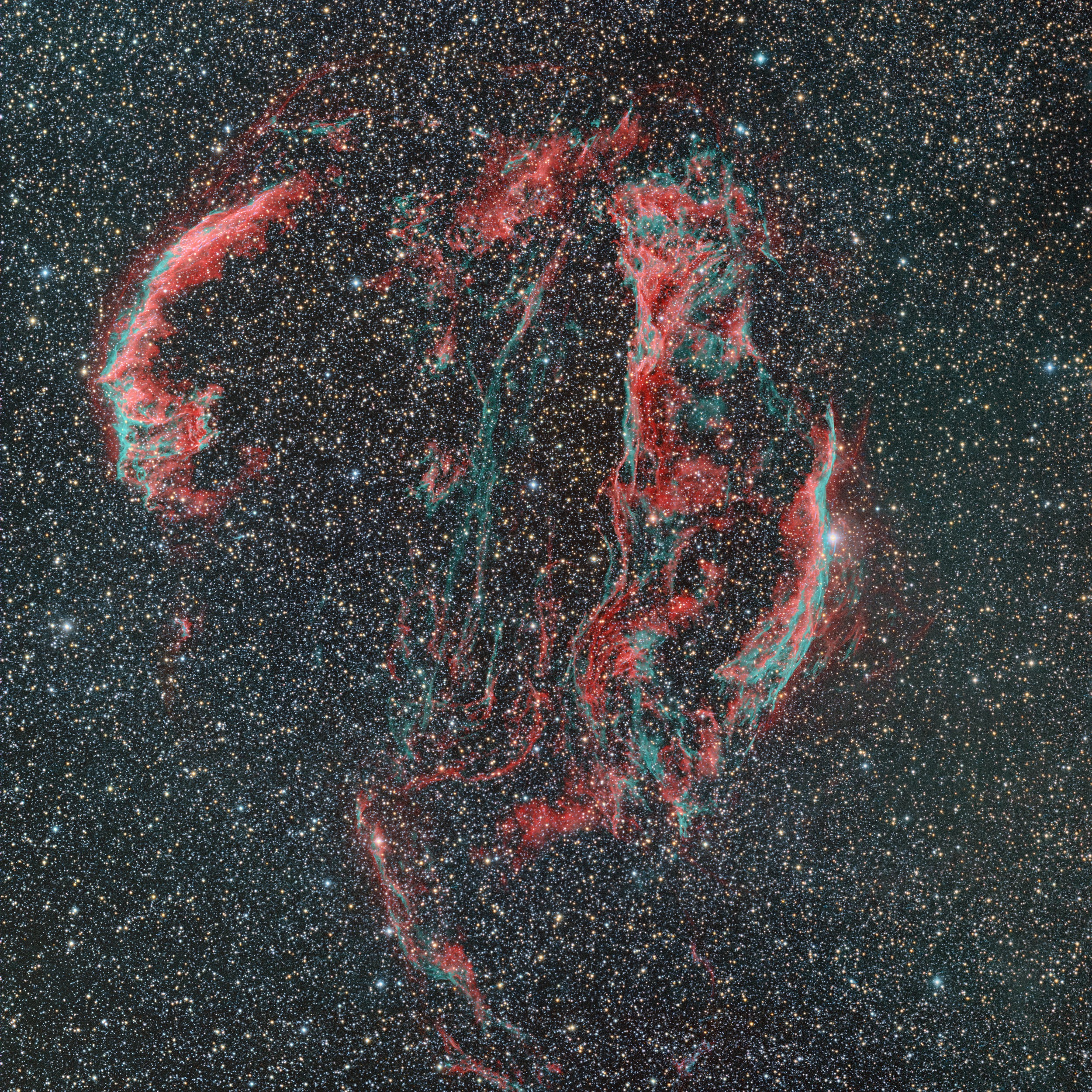 Veil Nebula, Banon, France, 2014