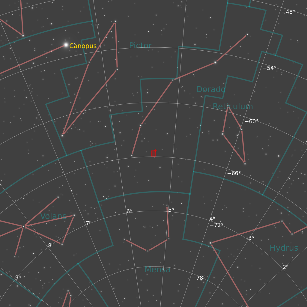 NGC 1923 Finder Chart