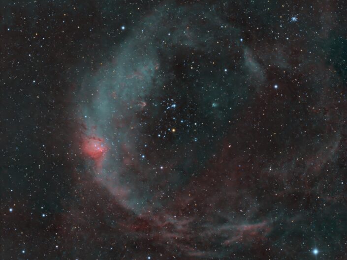 NGC 1923. Telescope Live, Chile, 2024