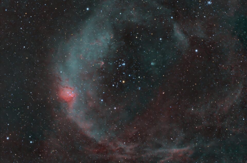 NGC 1923. Telescope Live, Chile, 2024