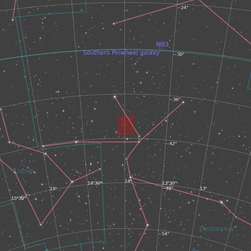NGC 5367 Finder Chart