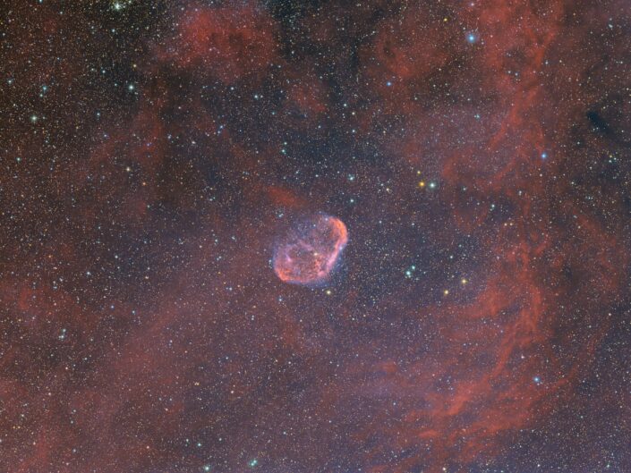 NGC 6888, Krefeld, 2016