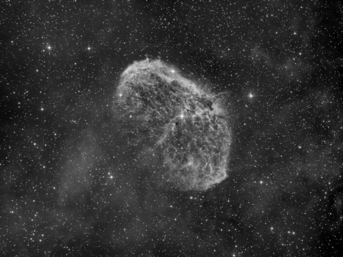 NGC 6888, Banon, Haute Provence, 2012