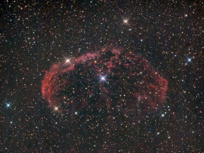 NGC 6888, Banon, Haute Provence, 2010