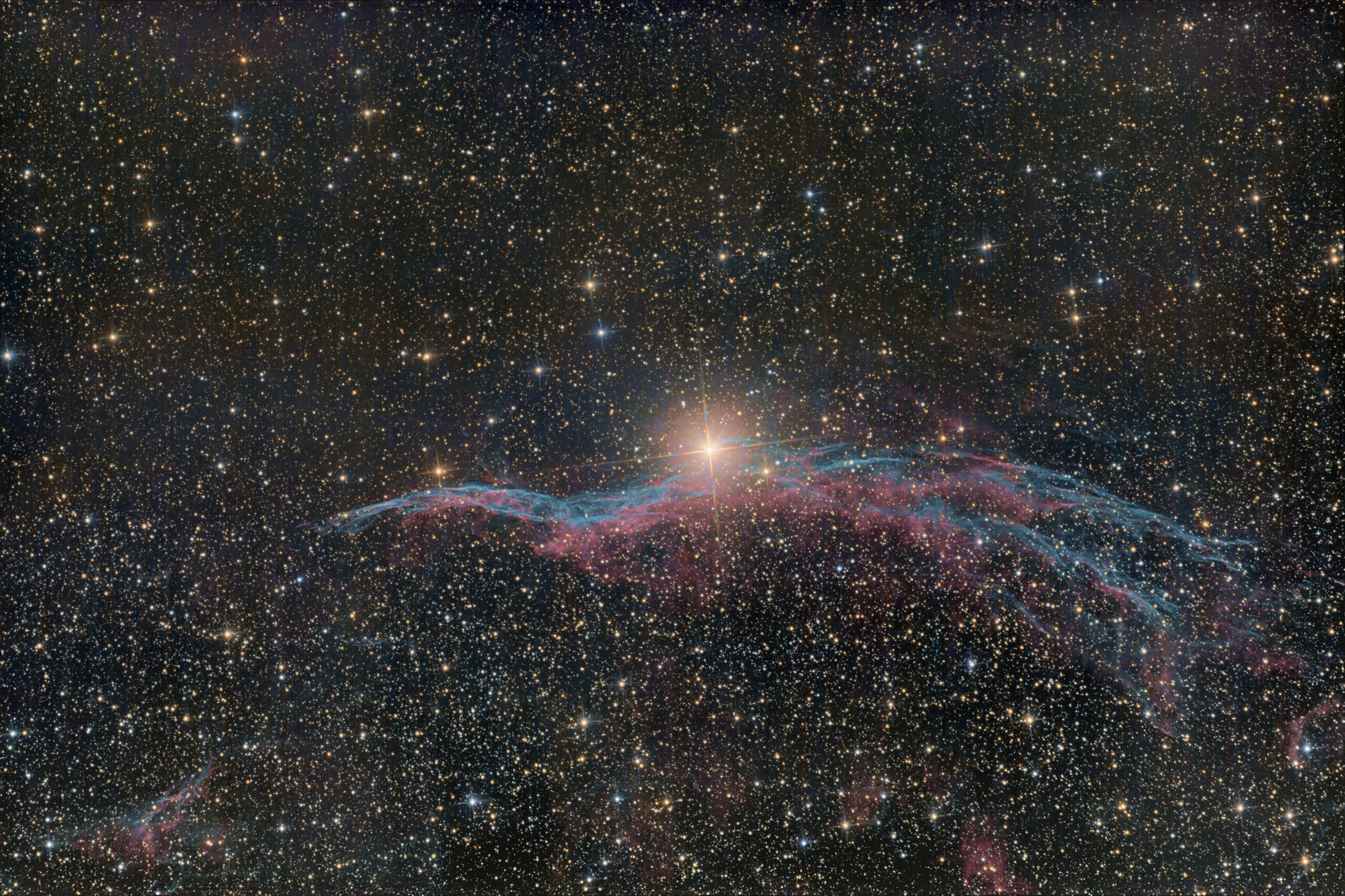 NGC 6960, Banon, France, 2010