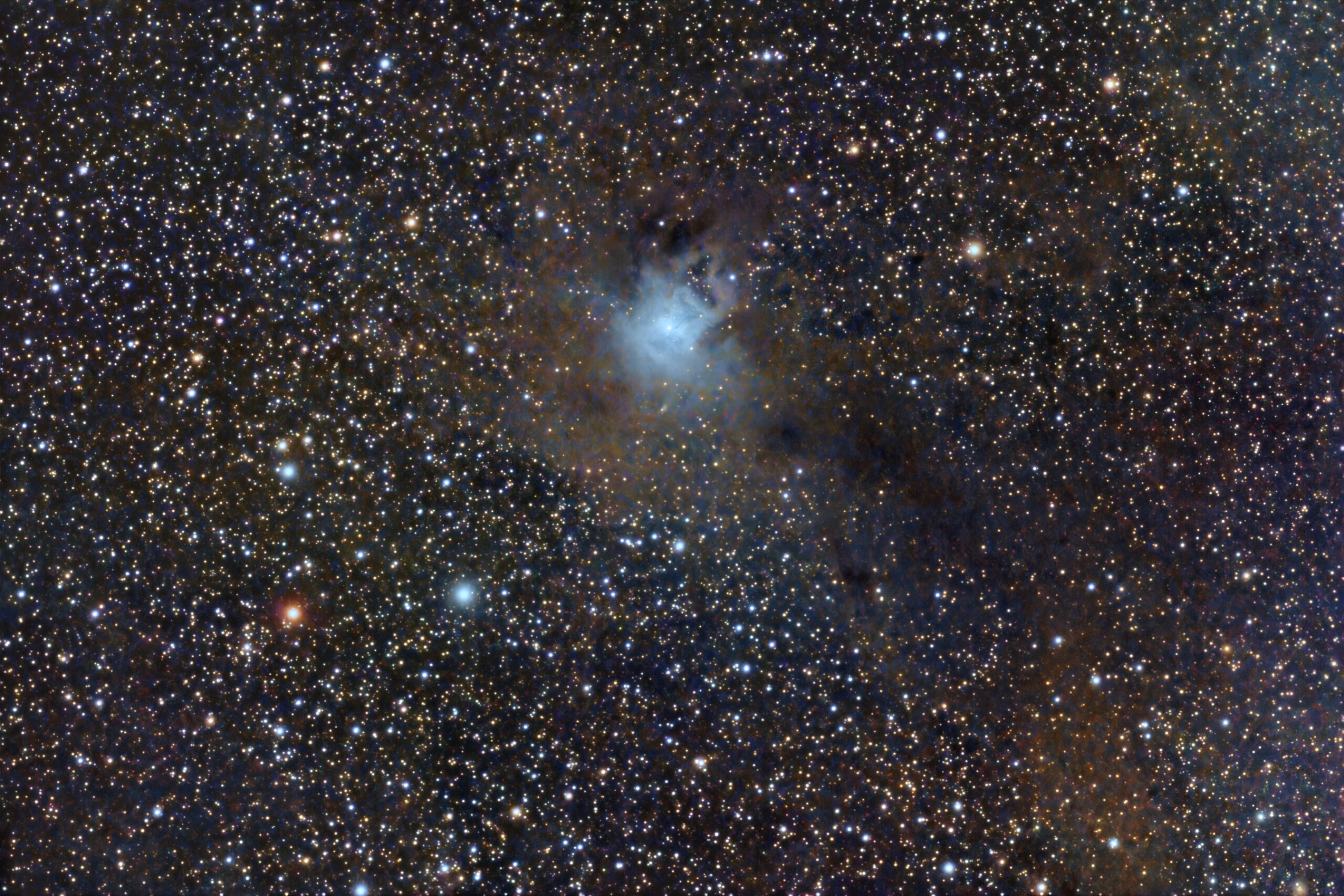 NGC 7023, Emberger Alm, Austria, 2007