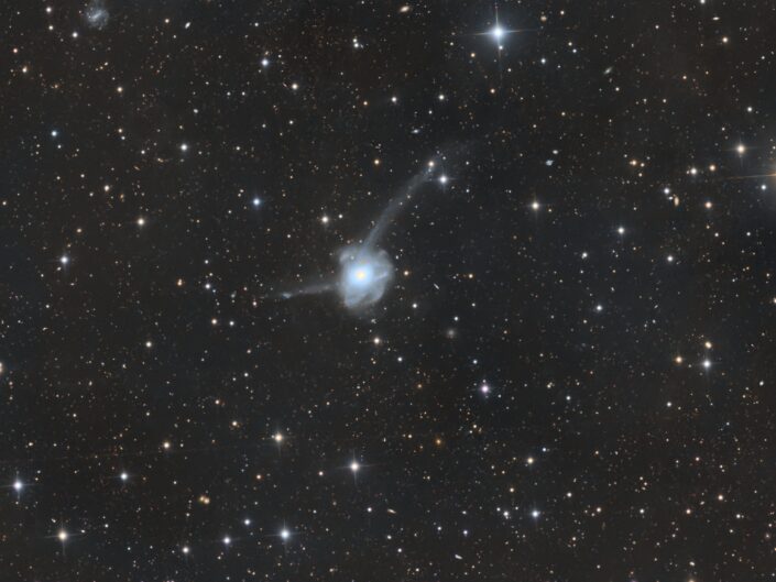 NGC 7252, Telescope Live, Chile, 2023