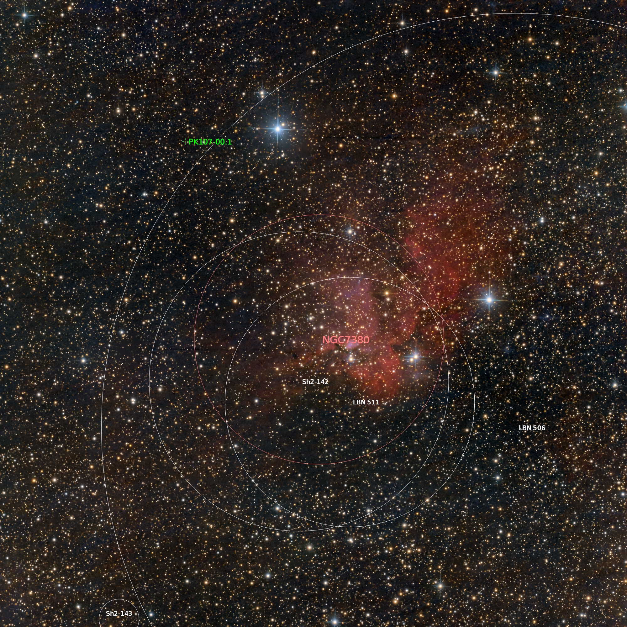 NGC 7380 annotated