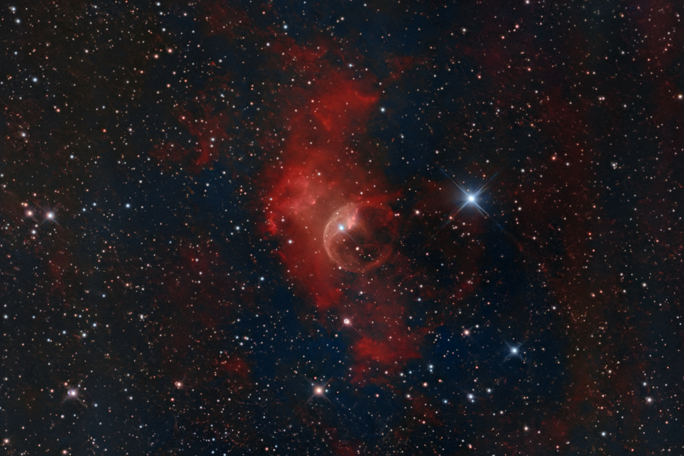 NGC 7635, Krefeld, 2010
