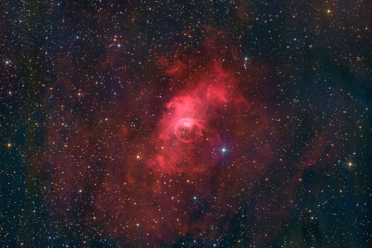NGC 7635, Krefeld, 2015