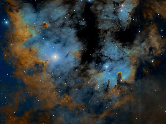 NGC 7822 Foraxx Palette