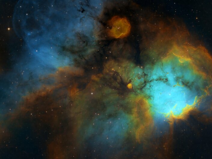 Sh2-311, Telescope Live, Chile, 2023