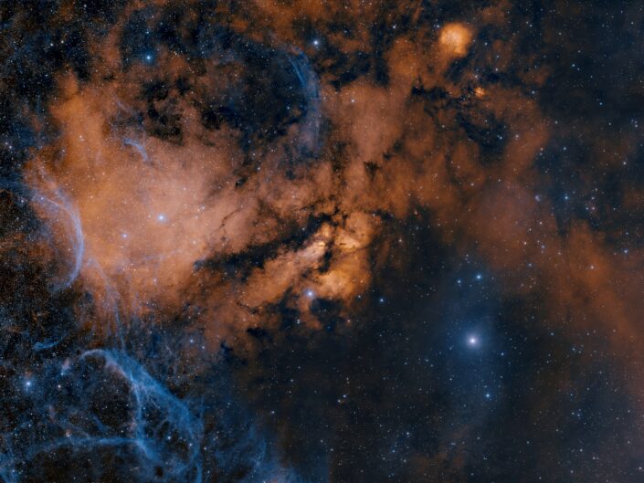 RCW 38, Telescope Live, Australia, 2025