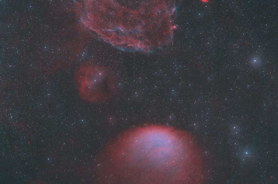 Sh2-216 (HOO), Telescope Live, Spain, 2022