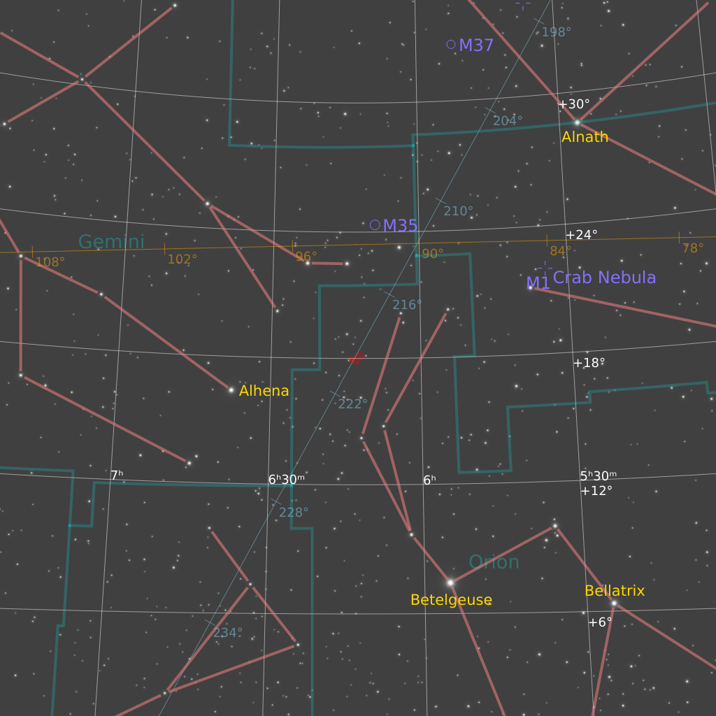 Sh2-254 Finder Chart