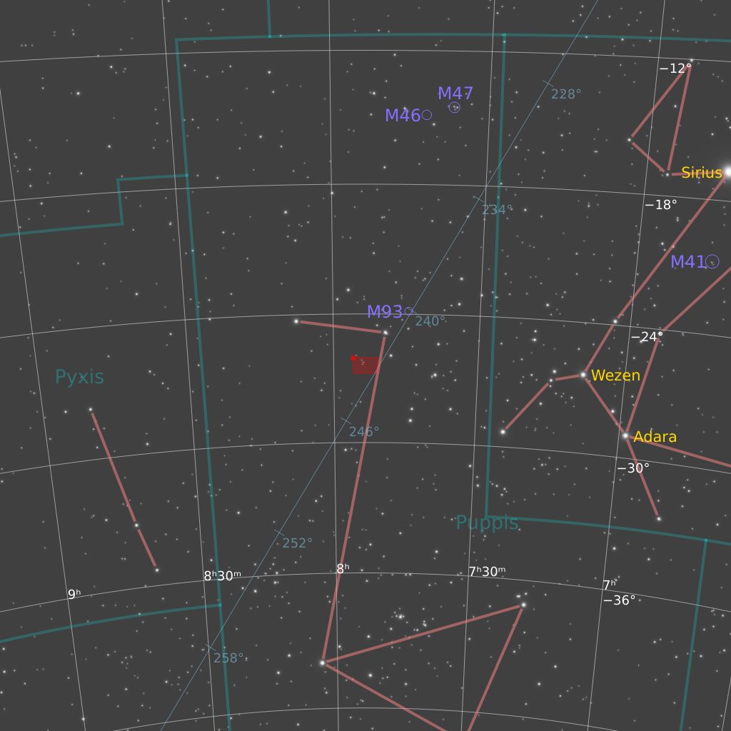 Sh2-311 Finder Chart