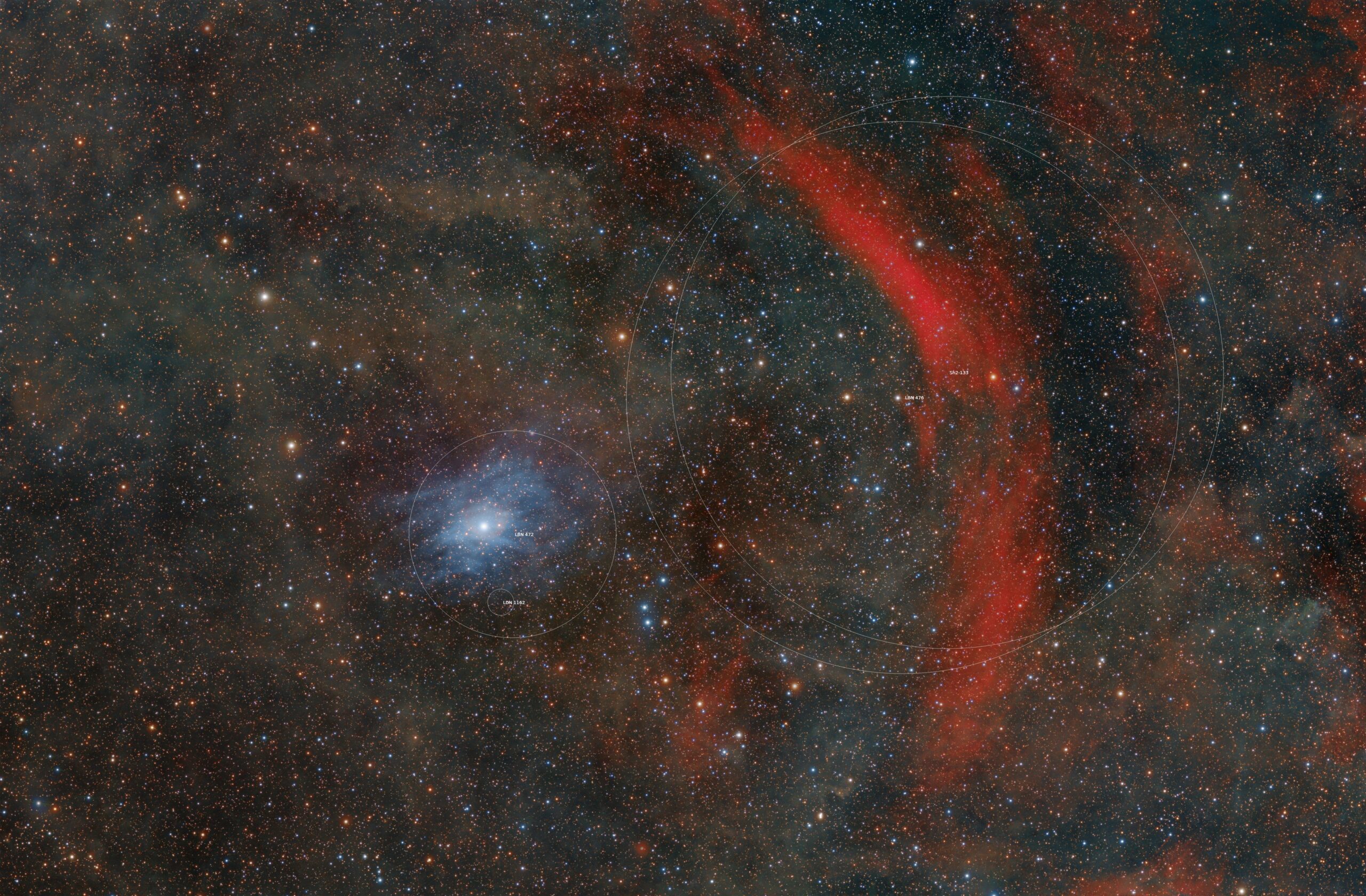 Sh2-133 annotated