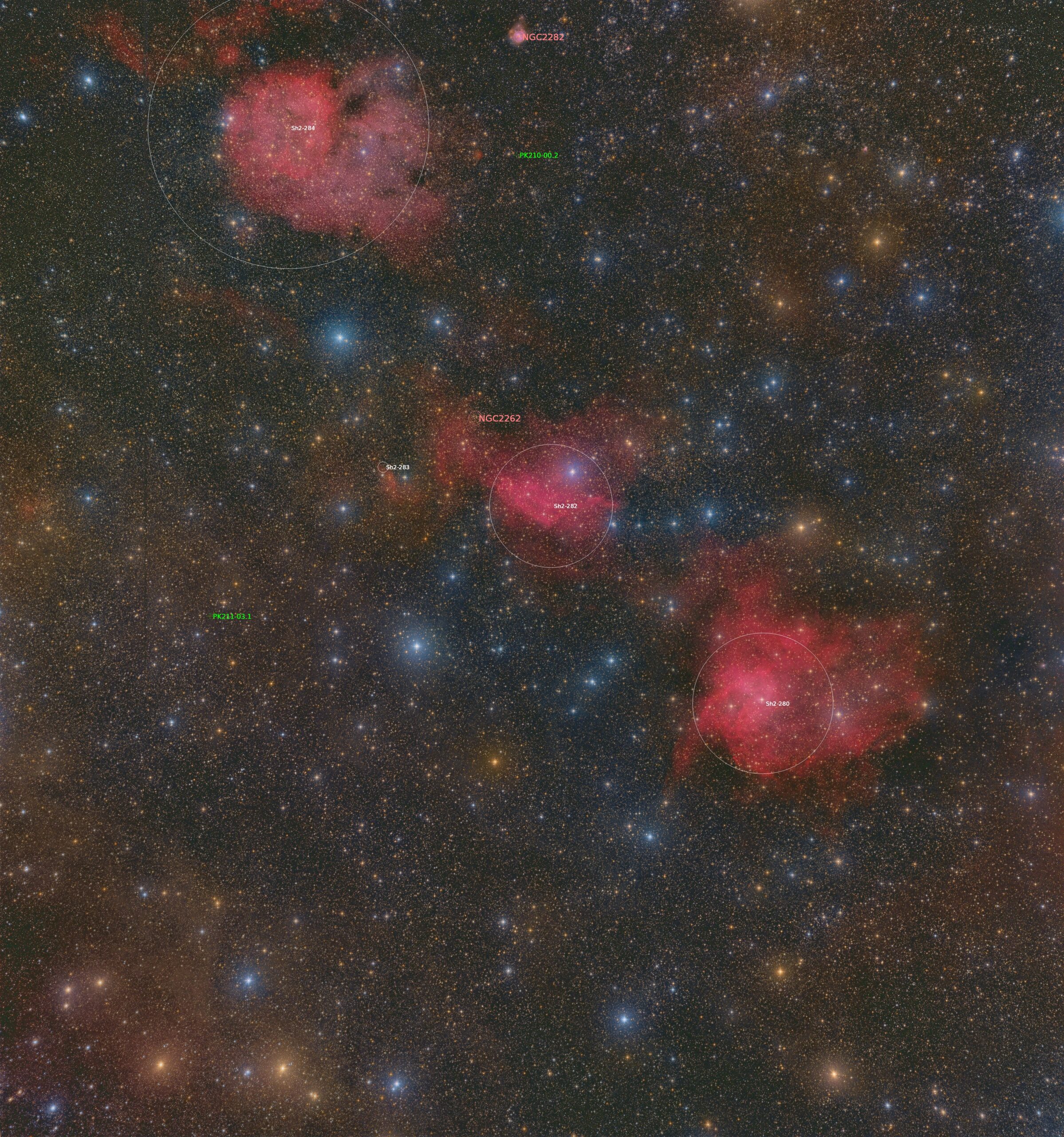 Sh2-282 annotated